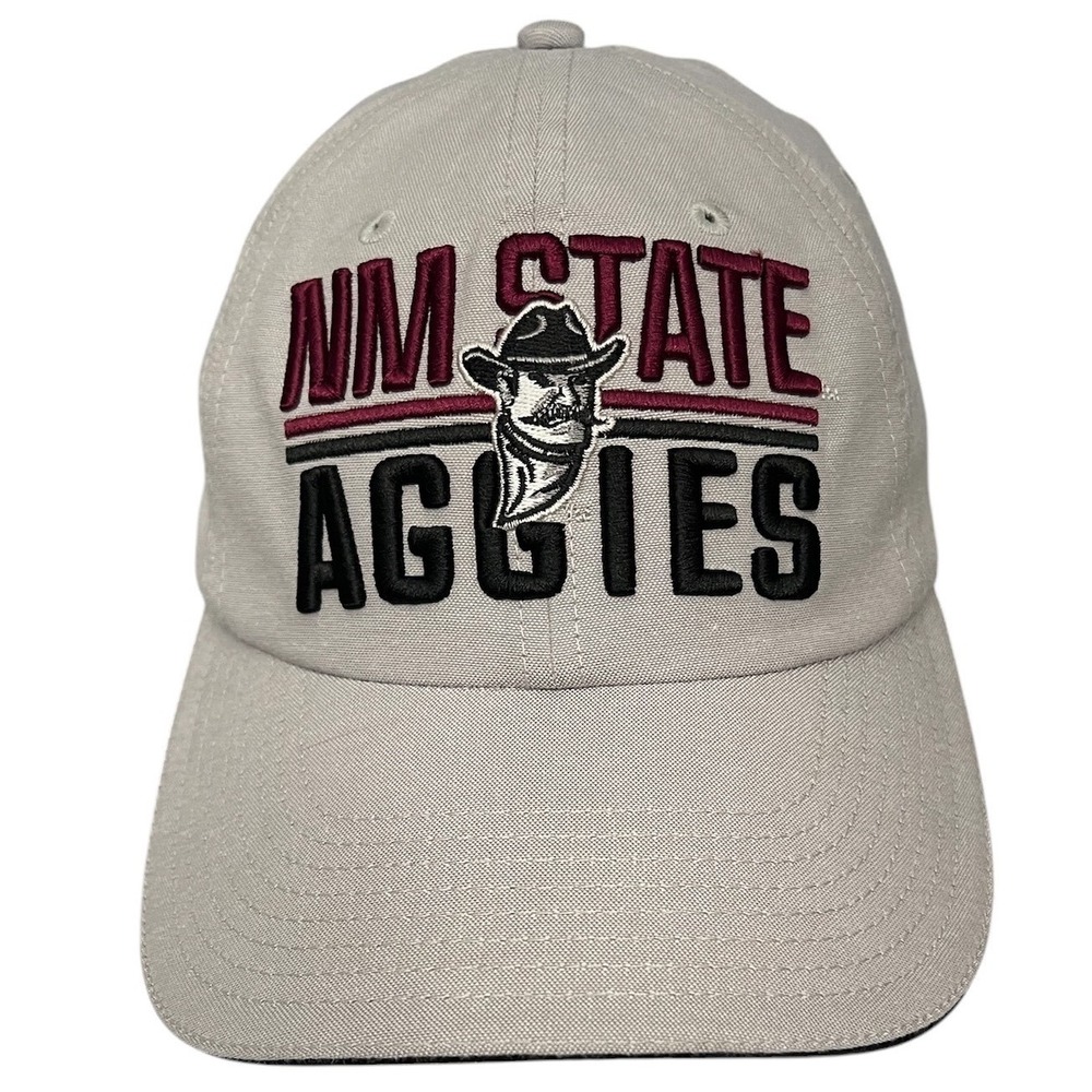 Captivating New Mexico State Aggies Hat Gray NM State Pistol Pete Baseball Cap